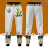 New Orleans Saints Grinch Christmas Pattern All Over Print 3D Casual Unisex All Over Print 3D Long Pants White
