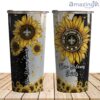 New Orleans Saints Sunflowers Tumbler 30 oz