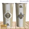 New Orleans Saints Team Pattern Personalized 30oz Tumbler