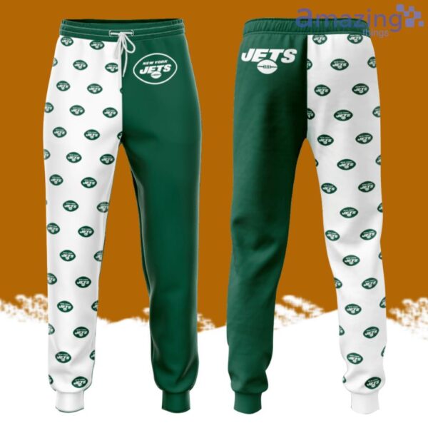 New York Jets Football Team All Over Print 3D Long Pants Product Photo 1