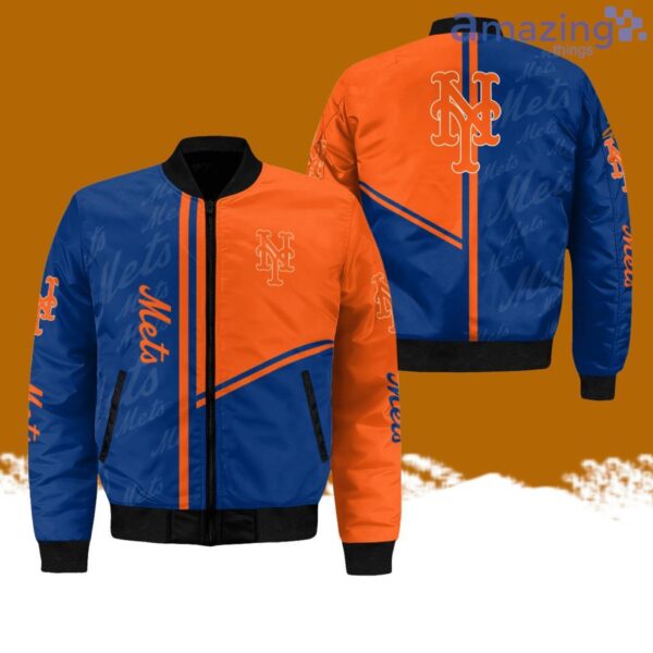 New York Mets All-Over-Print Bomber Jacket Hot Style 3D Printing Product Photo 1