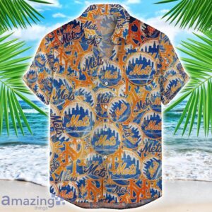 New York Metss MLB Team Logo 3D Hawaiian Shirt Limited For Sports Fans Product Photo 1