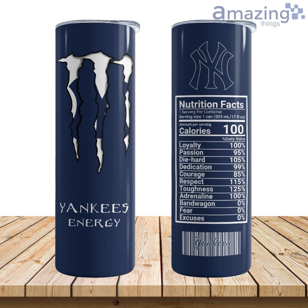 New York Yankees Energy Skinny Tumbler 17oz image New York Yankees Energy Skinny Tumbler 17oz Product Photo 1