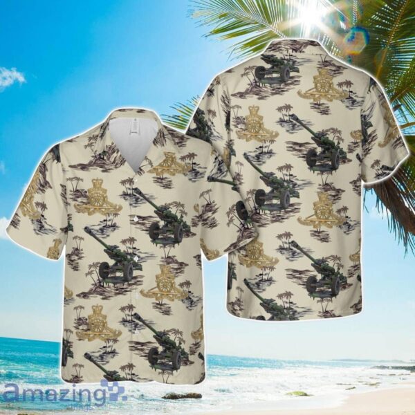 New Zealand Army Royal New Zealand Artillery (RNZA) Hawaiian Shirt 3D Print Product Photo 1