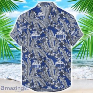 North Melbourne Kangaroos Hawaiian Shirt ‘Paradise’ AFL 2024 Product Photo 2