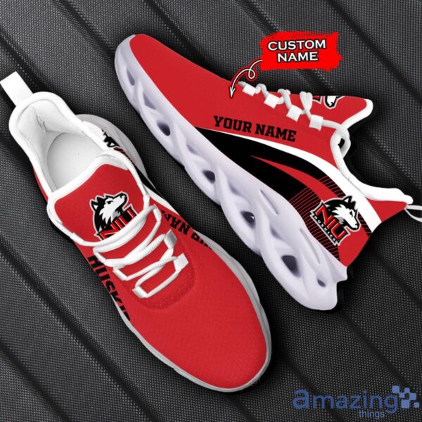 Northern Illinois Huskies NCAA Max Soul Shoes NCAA Team Lgo Sneakers Custom Name Gift For Fans Product Photo 1