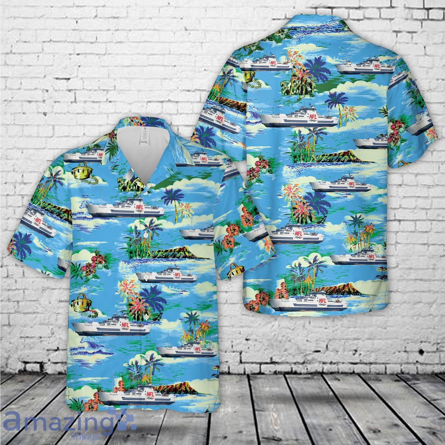 Northumberland Ferries Limited MV Confederation Hawaiian Shirt image Northumberland Ferries Limited MV Confederation Hawaiian Shirt Product Photo 1