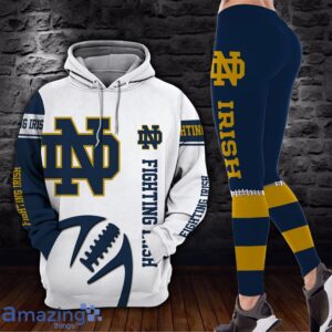 Notre Dame Fighting Irish Combo Hoodie And Leggings NCCA Sport team Gift Product Photo 1