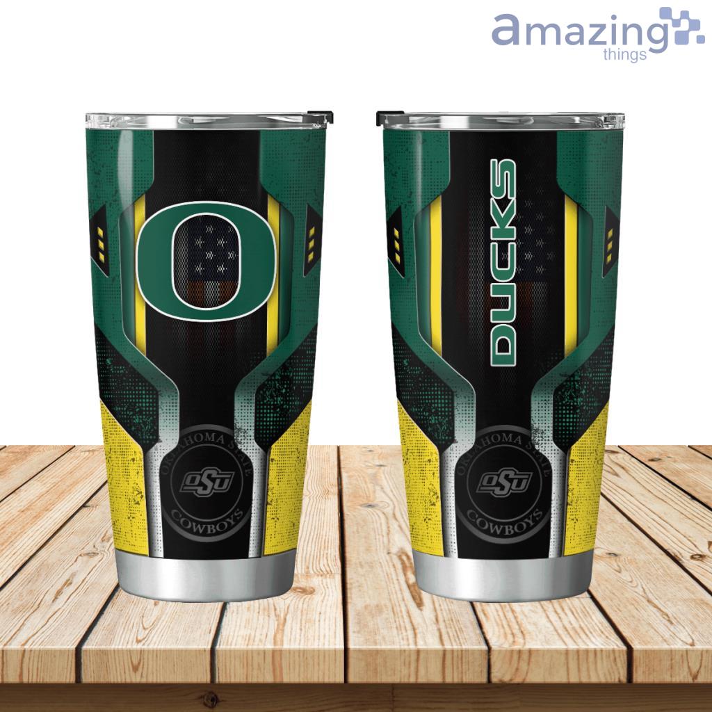 Oregon Ducks 3D Travel Tumbler 20oz image Oregon Ducks 3D Travel Tumbler 20oz Product Photo 1