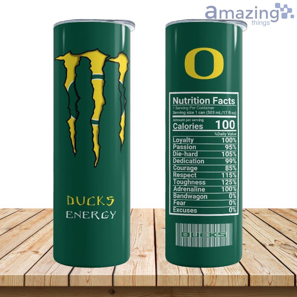 Oregon Ducks Energy Skinny Tumbler 17oz image Oregon Ducks Energy Skinny Tumbler 17oz Product Photo 1