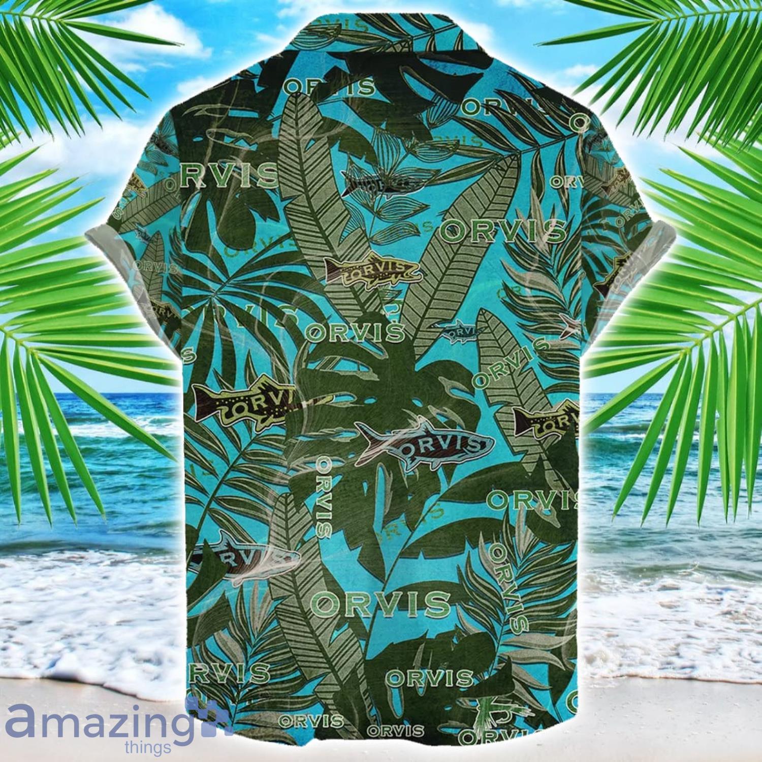 Orvis Fishing Retro Logo Hawaiian Shirt For Men And Women Summer Gift image Orvis Fishing Retro Logo Hawaiian Shirt For Men And Women Summer Gift Product Photo 2