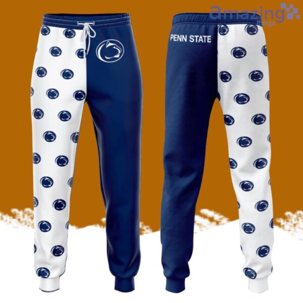 Penn State Nittany Lions Football All Over Print 3D Long Pants Blue Product Photo 1