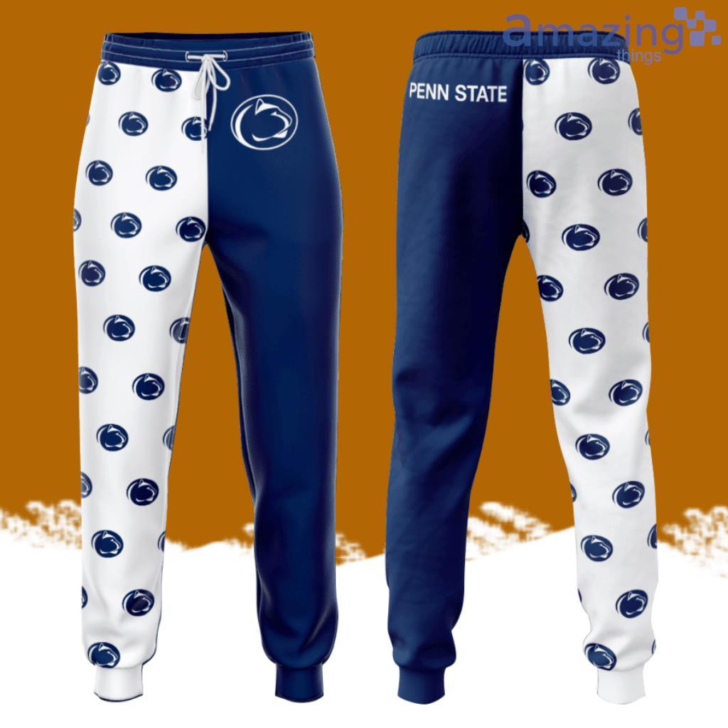 Penn State Nittany Lions Football All Over Print 3D Long Pants Blue image Penn State Nittany Lions Football All Over Print 3D Long Pants Blue Product Photo 1