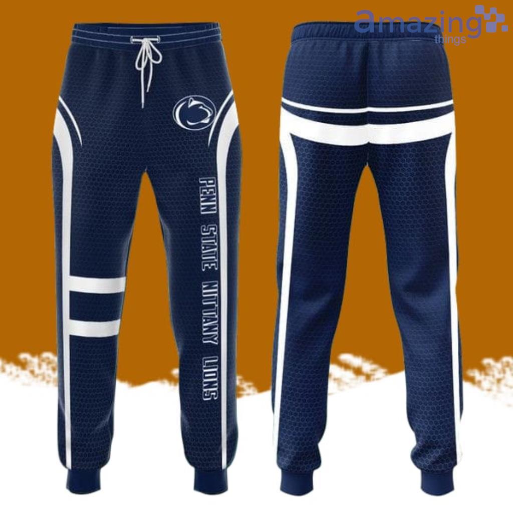 Penn State Nittany Lions Football Team All Over Print 3D Long Pants Blue image Penn State Nittany Lions Football Team All Over Print 3D Long Pants Blue Product Photo 1