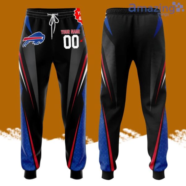 Personalized Buffalo Bills Football Team All Over Print 3D Baseball All Over Print 3D Long Pants Black Product Photo 1