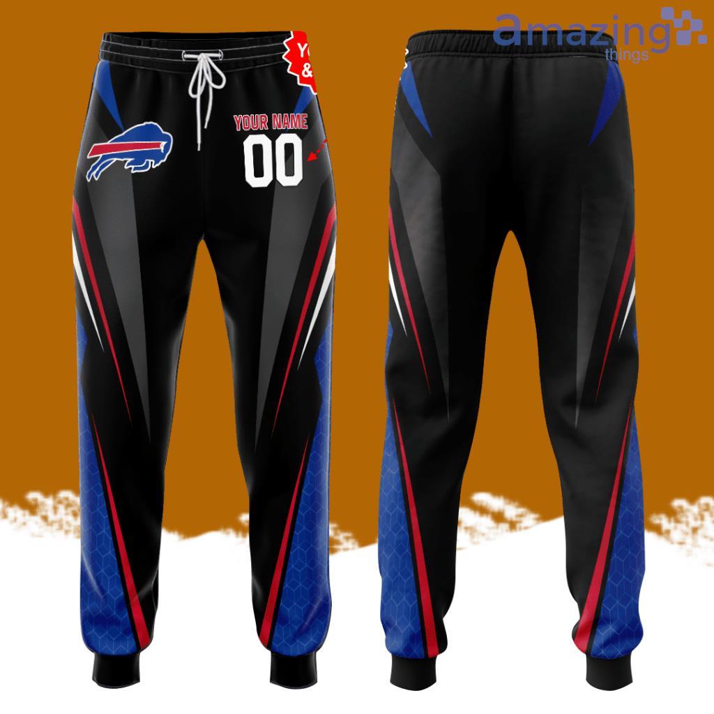 Personalized Buffalo Bills Football Team All Over Print 3D Baseball All Over Print 3D Long Pants Black image Personalized Buffalo Bills Football Team All Over Print 3D Baseball All Over Print 3D Long Pants Black Product Photo 1