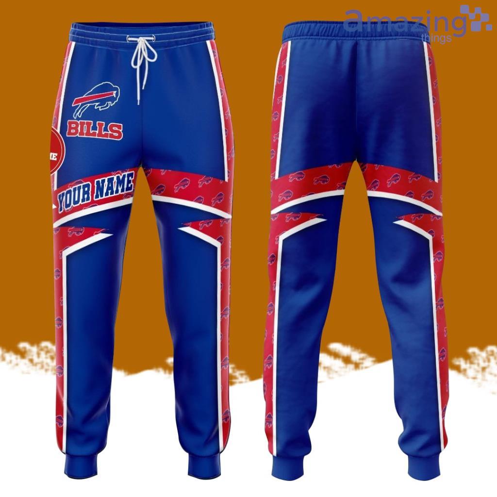 Personalized Buffalo Bills Football Team All Over Print 3D Long Pants Blue image Personalized Buffalo Bills Football Team All Over Print 3D Long Pants Blue Product Photo 1