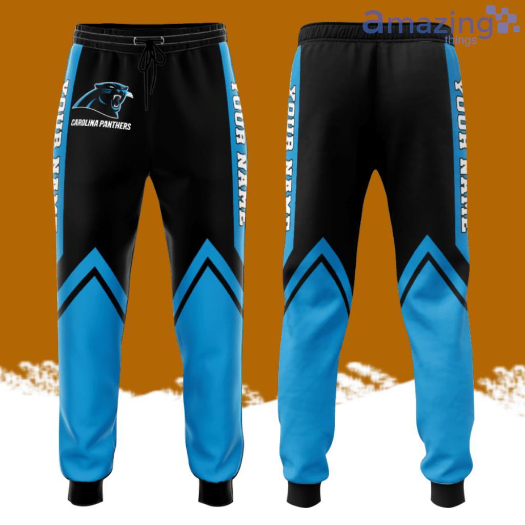 Personalized Carolina Panthers Professional Football Team All Over Print 3D Long Pants Blue image Personalized Carolina Panthers Professional Football Team All Over Print 3D Long Pants Blue Product Photo 1