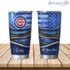 Personalized Chicago Cubs Flag 3D Shining Tumbler 20oz