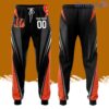 Personalized Cincinnati Bengals Football Team All Over Print 3D Long Pants Black
