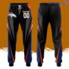 Personalized Denver Broncos Football Team All Over Print 3D Long Pants Black
