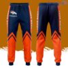 Personalized Denver Broncos Football Team All Over Print 3D Long Pants Orange