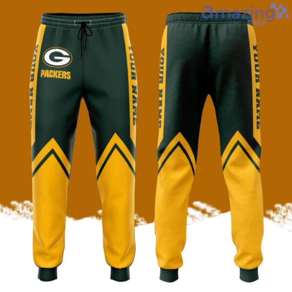 Personalized Green Bay Packers Team All Over Print 3D Long Pants Product Photo 1