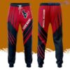 Personalized Houston Texans Team All Over Print 3D Long Pants Red