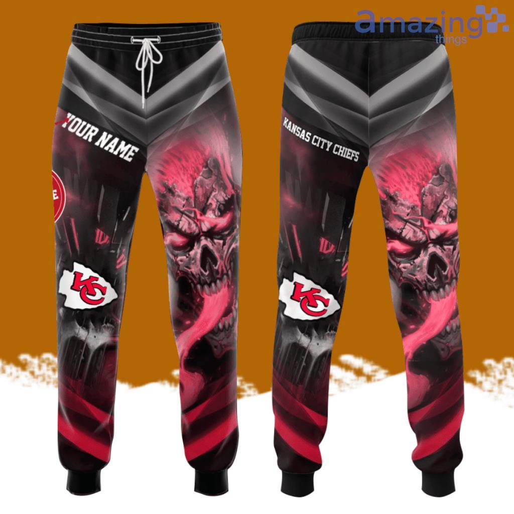 Personalized Kansas City Chiefs Football Team Kc All Over Print 3D Long Pants Red image Personalized Kansas City Chiefs Football Team Kc All Over Print 3D Long Pants Red Product Photo 1