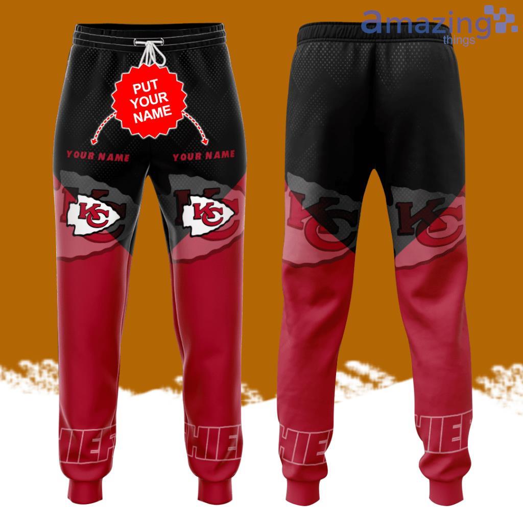 Personalized Kansas City Chiefs Team Kc All Over Print 3D Long Pants Red image Personalized Kansas City Chiefs Team Kc All Over Print 3D Long Pants Red Product Photo 1