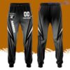 Personalized Las Vegas Raiders Lightning Bolt All Over Print 3D Casual Unisex All Over Print 3D Long Pants Gray