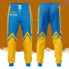 Personalized Los Angeles Chargers All Over Print 3D Casual Unisex All Over Print 3D Long Pants Blue Yellow