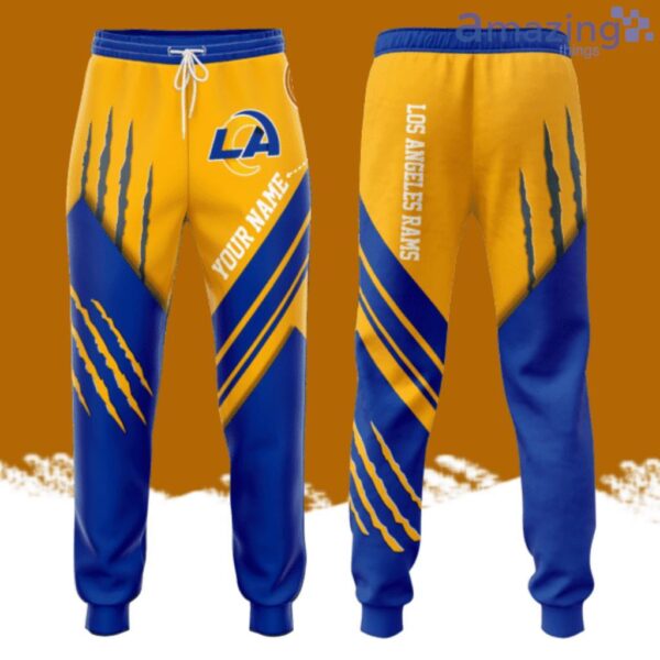 Personalized Los Angeles Chargers Football Team All Over Print 3D Long Pants Blue Product Photo 1