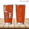 Personalized Love My Chicago Bears Tumbler 20oz