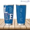 Personalized Love My Los Angeles Dodgers Tumbler 20oz