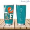 Personalized Love My Miami Dolphins Tumbler 20oz