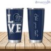 Personalized Love My New York Yankees Tumbler 20oz