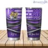 Personalized LSU Tigers Flag 3D Shining Tumbler 20oz