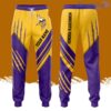 Personalized Minnesota Vikings Football Team All Over Print 3D Long Pants Purple
