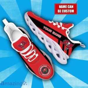 Personalized Name Tampa Bay Buccaneers NFL Max Soul Shoes Sneakers For Athletics Team Product Photo 2