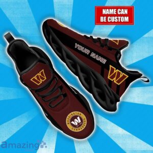 Personalized Name Washington Commanders NFL Max Soul Shoes Sneakers For Athletics Team Product Photo 1
