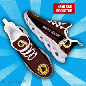 Personalized Name Washington Redskins NFL Max Soul Shoes Sneakers For Athletics Team Product Photo 2