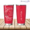 Personalized Nebraska Cornhuskers Love My Team To The Moon Tumbler 20oz