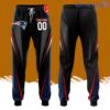 Personalized New England Patriots All Over Print 3D Casual Unisex All Over Print 3D Long Pants Black