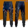 Personalized New England Patriots All Over Print 3D Casual Unisex All Over Print 3D Long Pants Black Navy