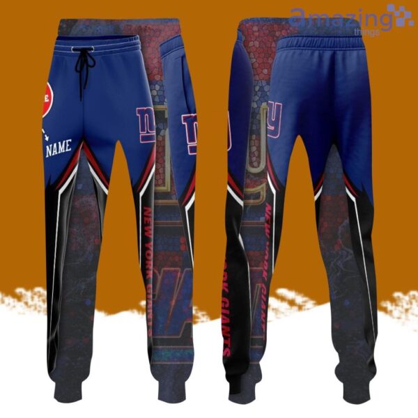 Personalized New York Giants Football Team All Over Print 3D Long Pants Product Photo 1