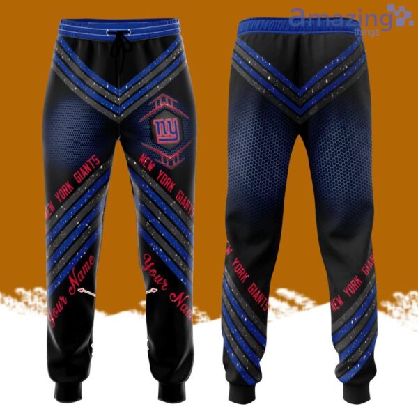 Personalized New York Giants Football Team Ny All Over Print 3D Long Pants Blue Product Photo 1