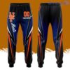 Personalized New York Mets Lightning Bolt All Over Print 3D Casual Unisex All Over Print 3D Long Pants Black Navy