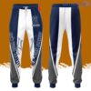 Personalized New York Yankees All Over Print 3D Casual Unisex All Over Print 3D Long Pants Gray Navy