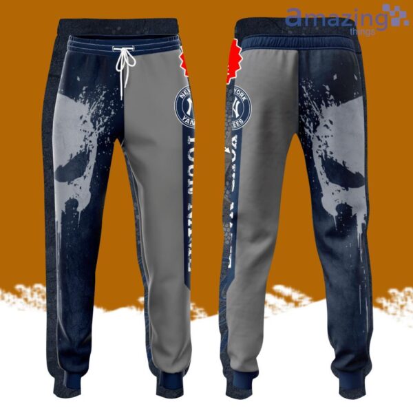 Personalized New York Yankees Professional Team All Over Print 3D Long Pants Blue Product Photo 1